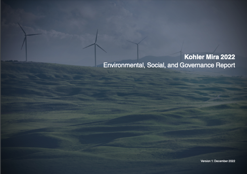 Environmental, Social, and Governance Report