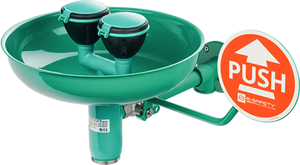 B-safety oogdouche (rvs vangbak)