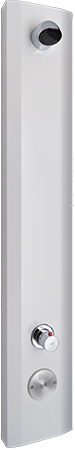 Productfoto voor Rada M212 rvs douchepaneel met hybride batterij